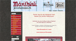 Desktop Screenshot of maerithuesli.ch